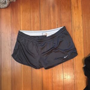 Nike Women's Dark Gray Athletic Shorts